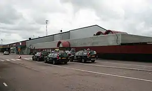 Göteborg City Airport, taxi line at terminal