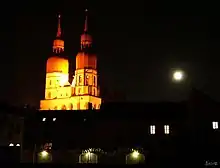 Basilica at night