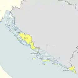 The Governorate of Dalmatia in 1941