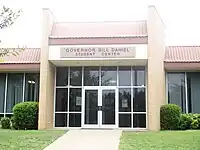 Student center, named for Representative Bill Daniel