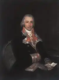 Francisco de Goya —Don José Queraltó as a Spanish Army doctor
