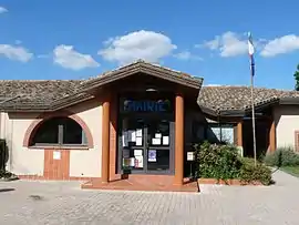 The town hall in Goyrans