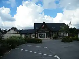 The town hall in Grèges