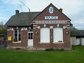 The town hall in Grécourt