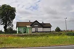 Gręboszów train stop