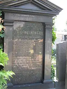 Grave of Otto Weininger