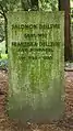 department Grindel cemetery / gravestone of the Jeweller family Dellevie