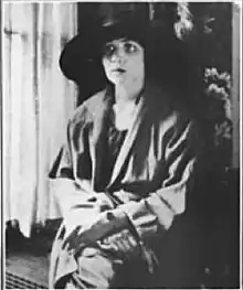 Black and white image of Graciela Mandujano