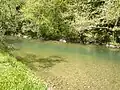 Gradac river lower flow