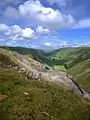 Cwmystwyth mines, located near the excavation site.