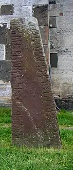 Granavollen Runestone outside Søsterkirkene