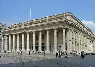 Grand Theater of Bordeaux by Victor Louis (1780)