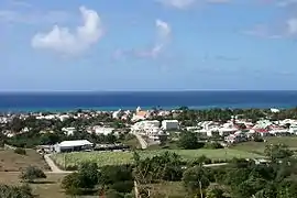 A view of Grand-Bourg, on Marie-Galante