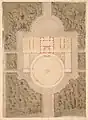 Plan for a palace for Jerome Bonaparte
