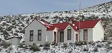 One-room school in Granite, Colorado in 1954