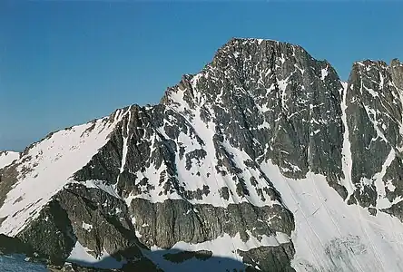 156. Granite Peak is the highest summit of the Beartooth Range and Montana.