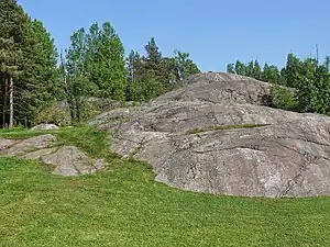 Precambrian outcrop in Finland