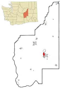 Location of Cascade Valley, Washington