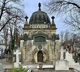 Cantacuzino Tomb in the Bellu Cemetery (unknown date)