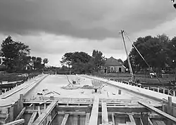 Building a bridge in Spijkerboor