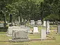 Graves at the Old Castor Cemetery