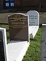 Graves of Rabbi Hugo Gryn and Jack Rosenthal