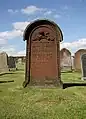 Gravestone of Robert Paterson ('Old Mortality'), Caerlaverock, Dumfriesshire