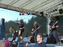 Graveworm performing at Rock the Lake in 2007