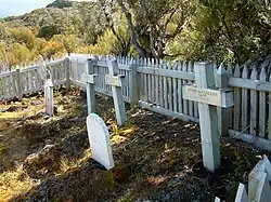 Settlement graveyard, 2011