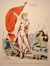 A poster from the Paris Commune (1871)