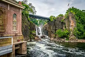Great Falls of the Passaic River in Paterson, pictured July 2016