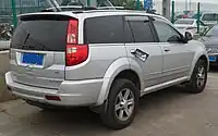 Post-facelift Great Wall Haval H3 rear