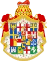 The greater coat of arms of the republic in 1680.