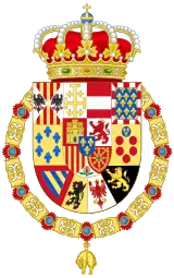 Royal Coat of Arms of SpainVersion of 1924/1931Used as Pretender and Head of the Royal House.(1941–1977)