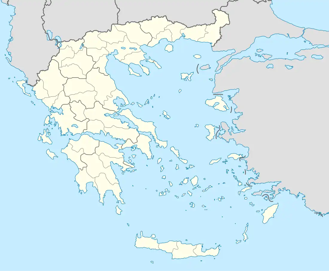 Mastichochoria is located in Greece