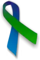 Green & Blue Ribbon
