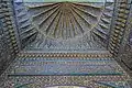 Above entrance to tomb