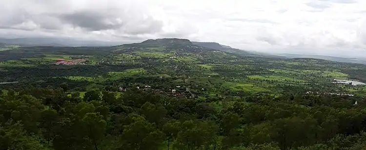Green Valley of Panhala, an view from Jotiba Ghat Road