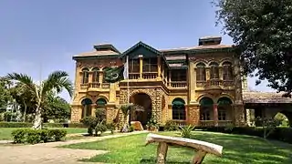 Quaid-e-Azam House is the former home of Pakistan's founder, Muhammad Ali Jinnah