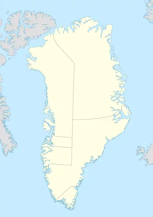 Oqaatsut is located in Greenland