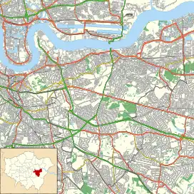 Woolwich is located in Royal Borough of Greenwich