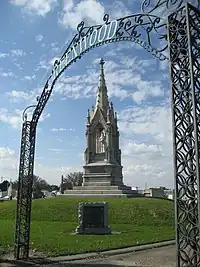Fireman's Tomb at Greenwood Cemetery