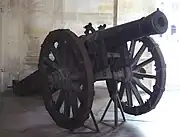 Heavy Canon de 12 Gribeauval. Musée de l'Armée, Paris