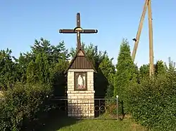 Catholic tower chapel in Grigaičiai