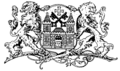 Coat of arms of Riga, created in 1923 and approved on 31 October 1925