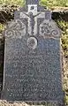 Prekmurje Slovene gravestone in the United States (St. Michael's Cemetery, South Bethlehem, Pennsylvania)