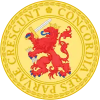 Seal of the Batavian Commonwealth, 1802–1806