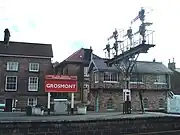 The North Yorkshire Moors Railway signal box.