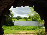 View from Capability Brown's grotto at Bowood House