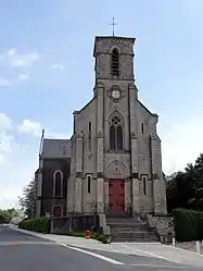 The church  of Saint-Nicolas, in Grues
